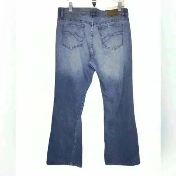 DKNY Y2K Plus Size Low Rise Flare Jeans - Picture 2 of 10